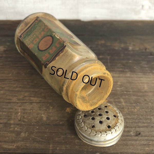 画像7: Vintage Glass Jar CURRY POWDER (S549)