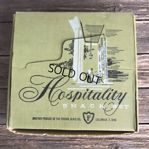 画像4: Vintage Federal Hospitality Snack Set Dead Stock (S551)