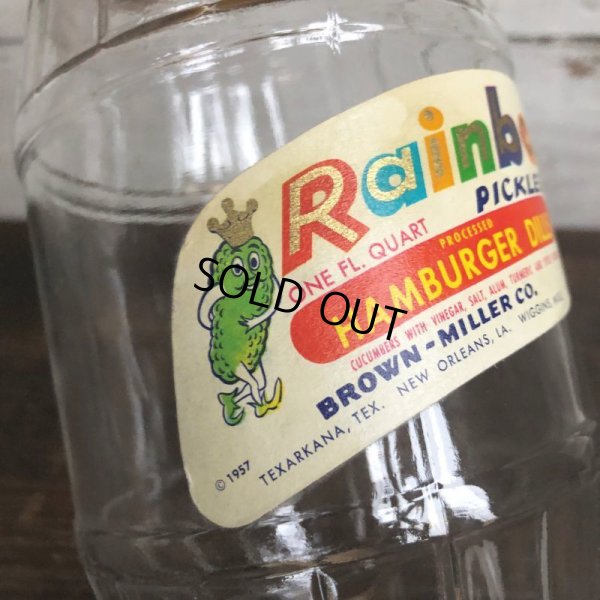 画像7: Vintage Glass Jar Rainbow Pickles (S547)