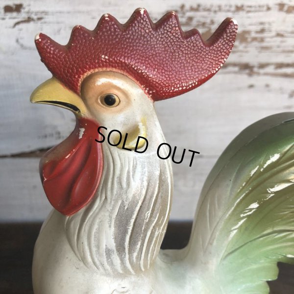 画像9: 50s Vintage Knickerbocker Rooster Plastic Bank (S556)
