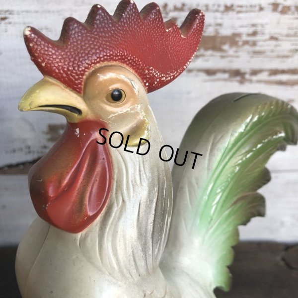 画像8: 50s Vintage Knickerbocker Rooster Plastic Bank (S557)