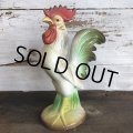 50s Vintage Knickerbocker Rooster Plastic Bank (S557)