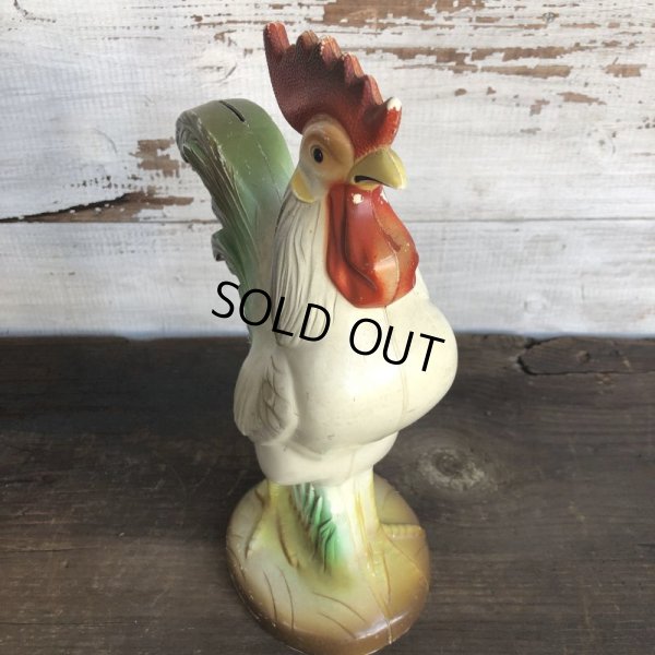 画像3: 50s Vintage Knickerbocker Rooster Plastic Bank (S556)