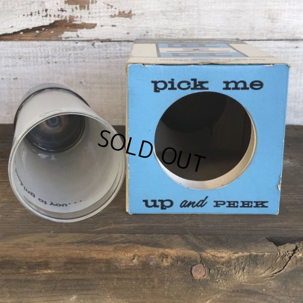 画像3: Vintage Dead Stock EYE Cocktail Glass PIC ME UP and PEEK (S562) 