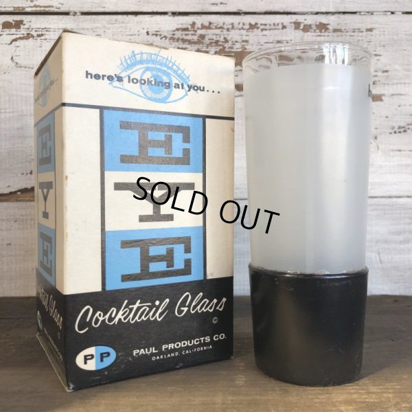 画像5: Vintage Dead Stock EYE Cocktail Glass PIC ME UP and PEEK (S562) 