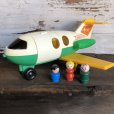 画像1: Vintage Fisher Price Jet Airplane (S568) (1)