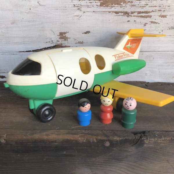 画像1: Vintage Fisher Price Jet Airplane (S568)