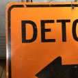 画像4: Vintage Road Sign DETOUR ← (S572) 