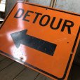 画像3: Vintage Road Sign DETOUR ← (S572) 