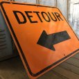 画像5: Vintage Road Sign DETOUR ← (S572) 