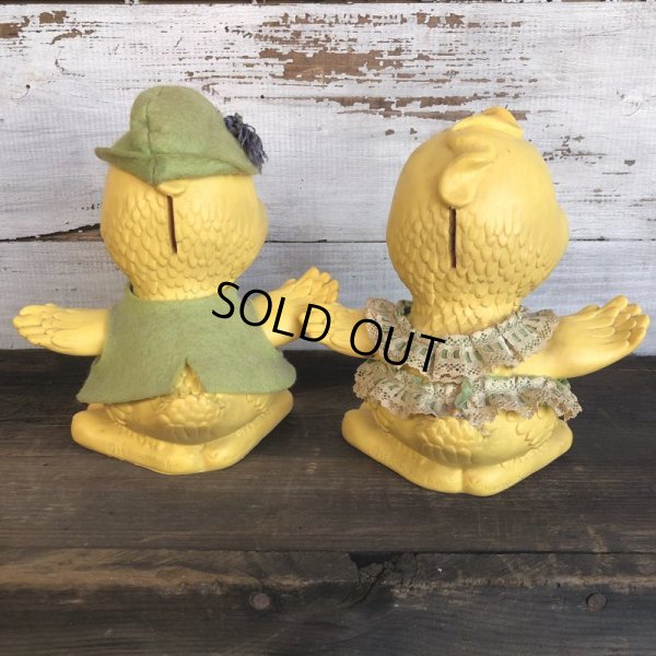 画像3: 70s Vintage Royalty Industries Inc. Chick Piggy Banks (S561)