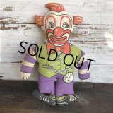Vintage Clown Pillow Doll (S571) 　