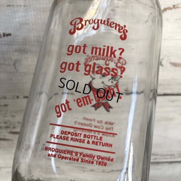 画像5: Vintage Broguere's Milk Bottle (S569) 　