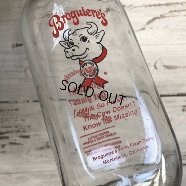 画像4: Vintage Broguere's Milk Bottle (S569) 　