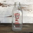 画像1: Vintage Broguere's Milk Bottle (S569) 　 (1)