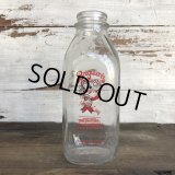 Vintage Broguere's Milk Bottle (S569) 　