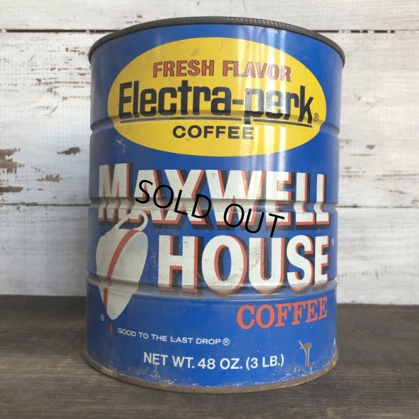 画像3: Vintage Max Well House Coffee Can 48oz (S566) 　