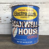 Vintage Max Well House Coffee Can 48oz (S566) 　