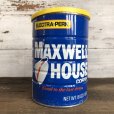 画像1: Vintage Max Well House Coffee Can 16oz (S577) 　 (1)