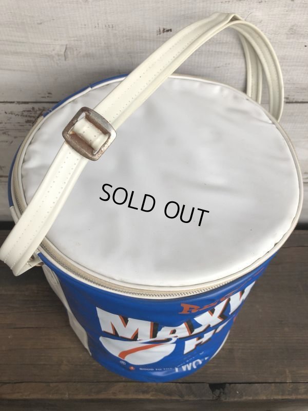 画像6: Vintage Max Well House Coffee Vinyl Cooler Bag (S579) 　