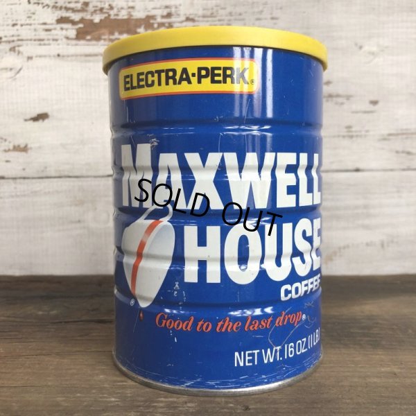 画像4: Vintage Max Well House Coffee Can 16oz (S577) 　