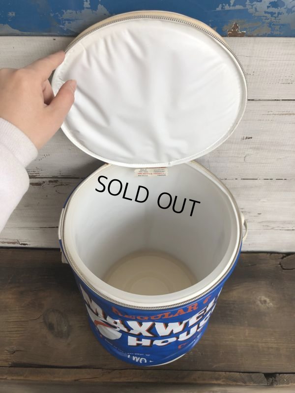 画像7: Vintage Max Well House Coffee Vinyl Cooler Bag (S579) 　