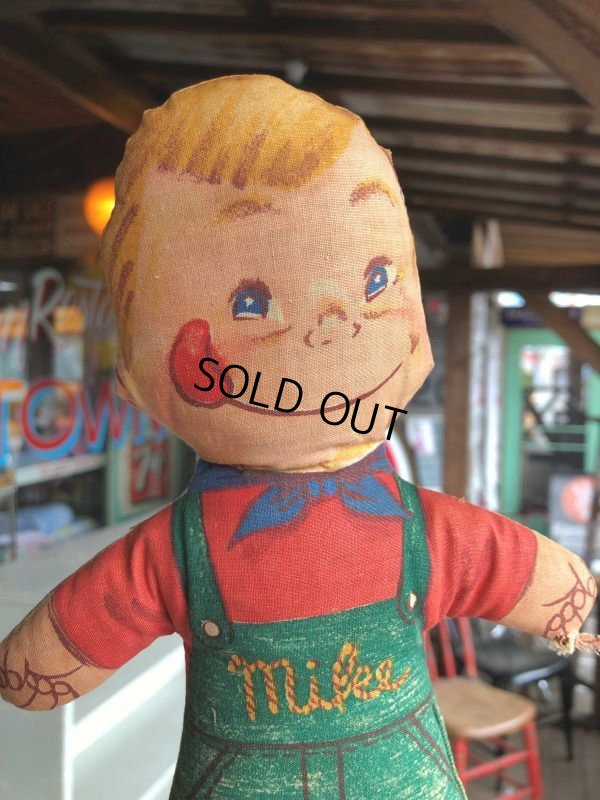 画像4: 50s Vintage Mike & Merry General Foods Advertising Rag Doll Set (S580)