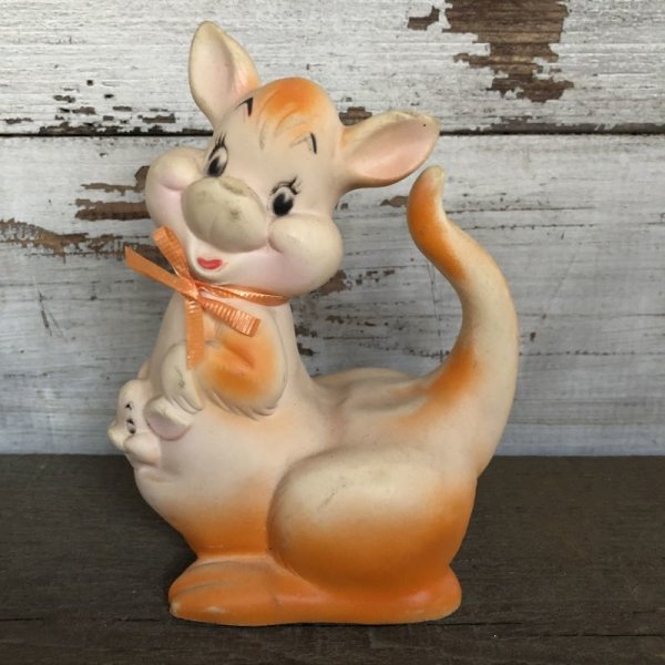 画像2: Vintage Rubber Doll Kangaroo (S589)