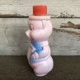 画像4: Vintage Soaky Bobble Bath bottle Little Pig Red (S587)