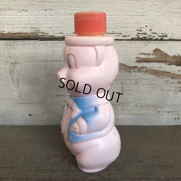 画像4: Vintage Soaky Bobble Bath bottle Little Pig Red (S587)