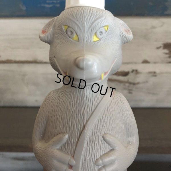画像7: Vintage Soaky Bobble Bath bottle Big Bad Wolf (S586)