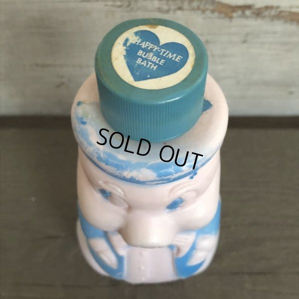 画像5: Vintage Soaky Bobble Bath bottle Little Pig Blue (S588)