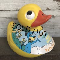 70's Vintage Soaky Bobble Bath bottle Yakky Doodle (S583)