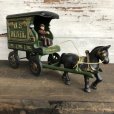 画像2: Vintage U.S. MAIL WAGON Cast Iron (S591) (2)