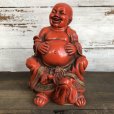 画像1: 60s Vintage Red Buddha UNIVERSAL STATUARY CORP (S594) (1)