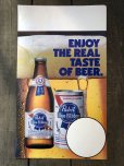 画像4: Vintage Pabst Card Sign ENJOY THE REAL TAST OF BEER (S601) (4)