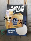 Vintage Pabst Cardboard Sign A CASE OF THE REAL TASTE! (S602)