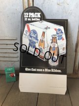 Vintage Pabst Cardboard Sign 12 PACK (S599)