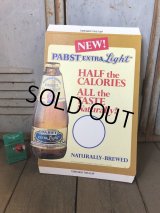 Vintage Pabst Cardboard Sign NEW! EXTRA Light (S600)