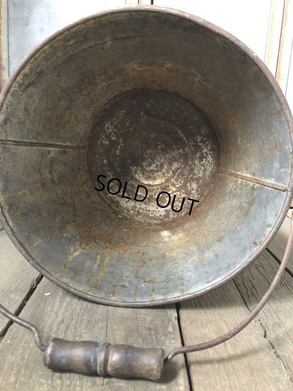 画像7: Vintage J.W.ALLEN Metal Bucket (S603)