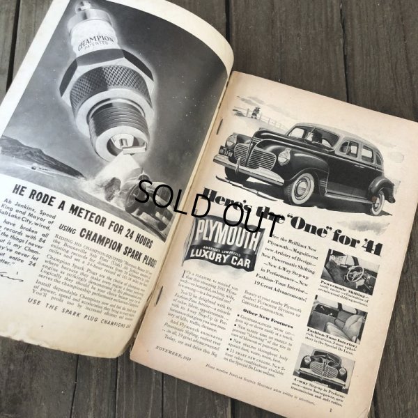 画像10: 1940s Vintage Popular Science Magazine (PS364) 