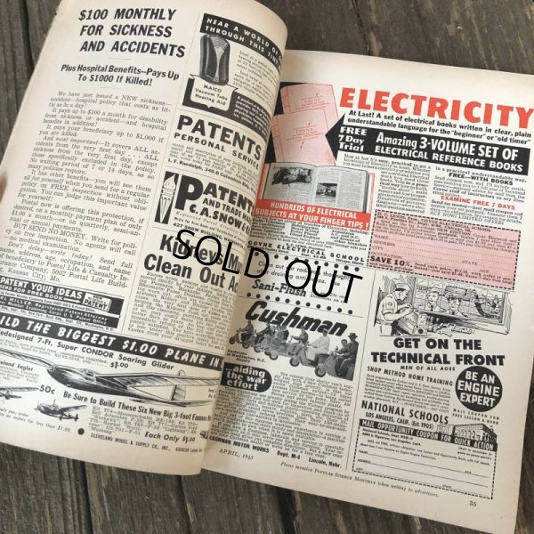 画像4: 1940s Vintage Popular Science Magazine (PS352) 