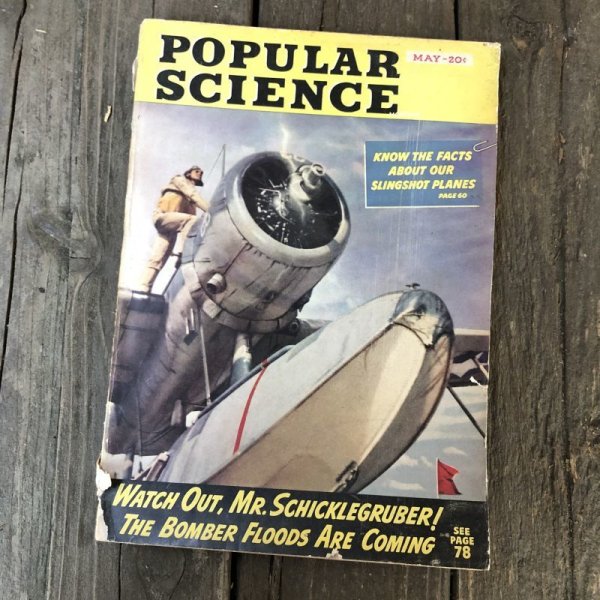 画像1: 1940s Vintage Popular Science Magazine (PS359) 