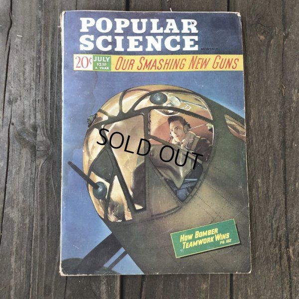 画像1: 1940s Vintage Popular Science Magazine (PS363) 