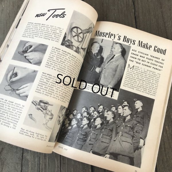画像5: 1940s Vintage Popular Science Magazine (PS362) 
