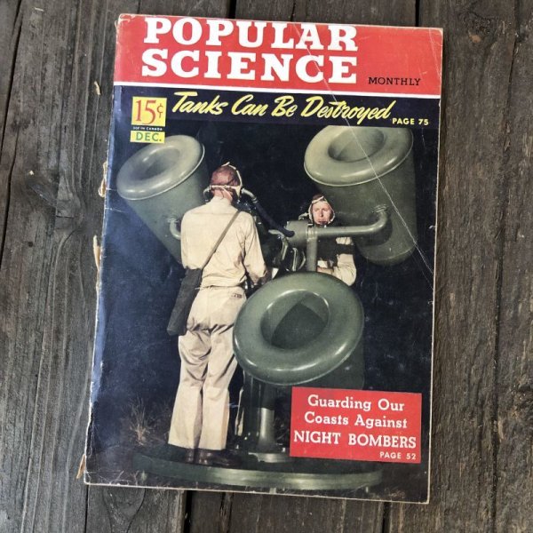 画像1: 1940s Vintage Popular Science Magazine (PS360) 