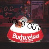 Vintage Budweiser Pool Bar Ceiling Hanging Lamp Sign (S604)