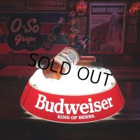 Vintage Budweiser Pool Bar Ceiling Hanging Lamp Sign (S604)