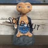 【SALE】 80s Vintage E.T. Extra Terrestrial Alarm Clock (S605)