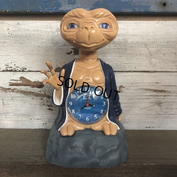 画像1: 【SALE】 80s Vintage E.T. Extra Terrestrial Alarm Clock (S605)